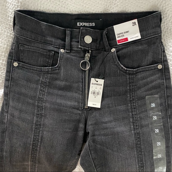 Express Denim - Express Cropped Black Jeans. BRAND NEW With Tags
